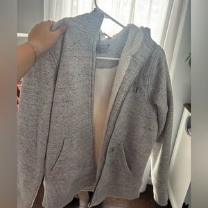 Carhartt Gray Zip-Up Hoodie